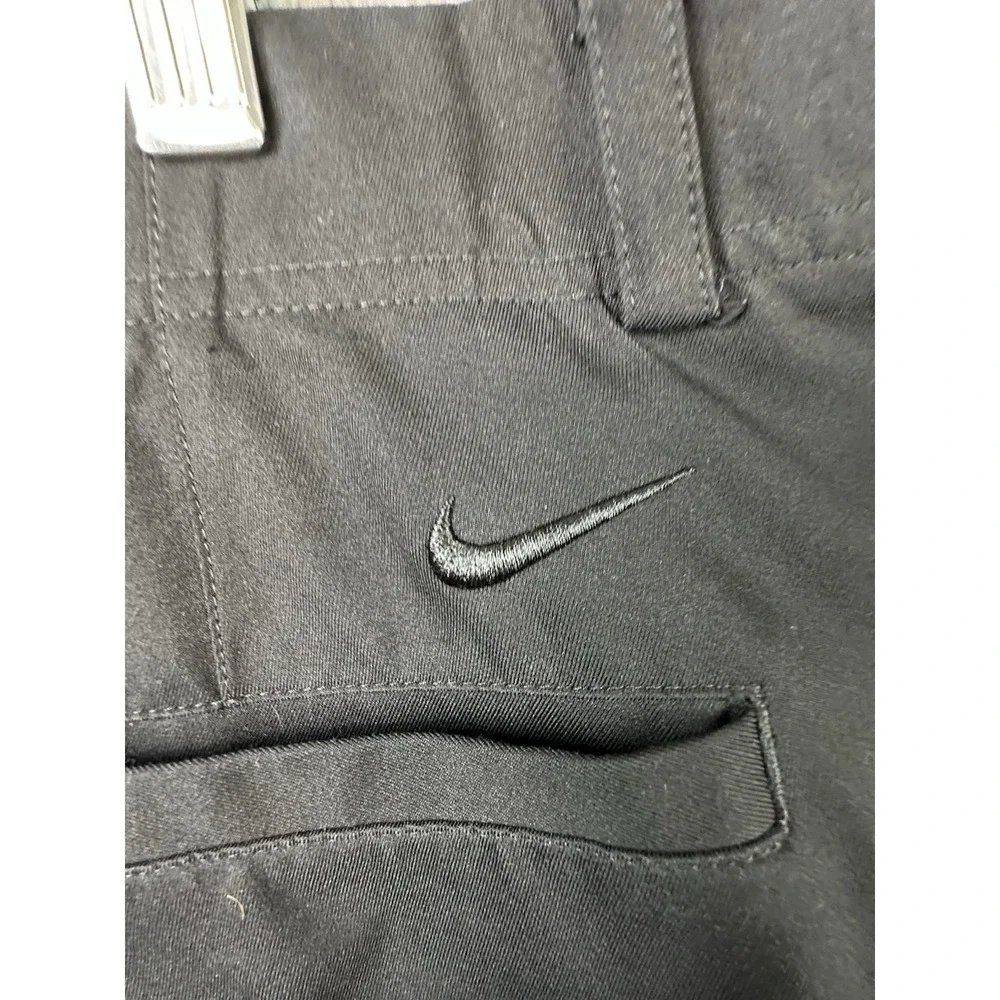 Nike Golf Pants Mens 42x30 (29) Black Dri Fit Flex Pants